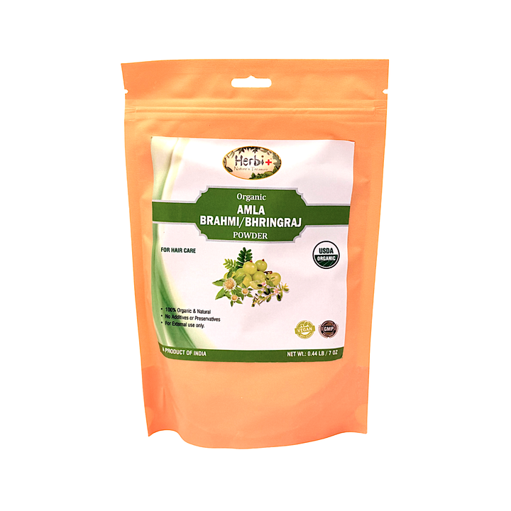 Organic Amla Brahmi/Bringraj Powder 200 g