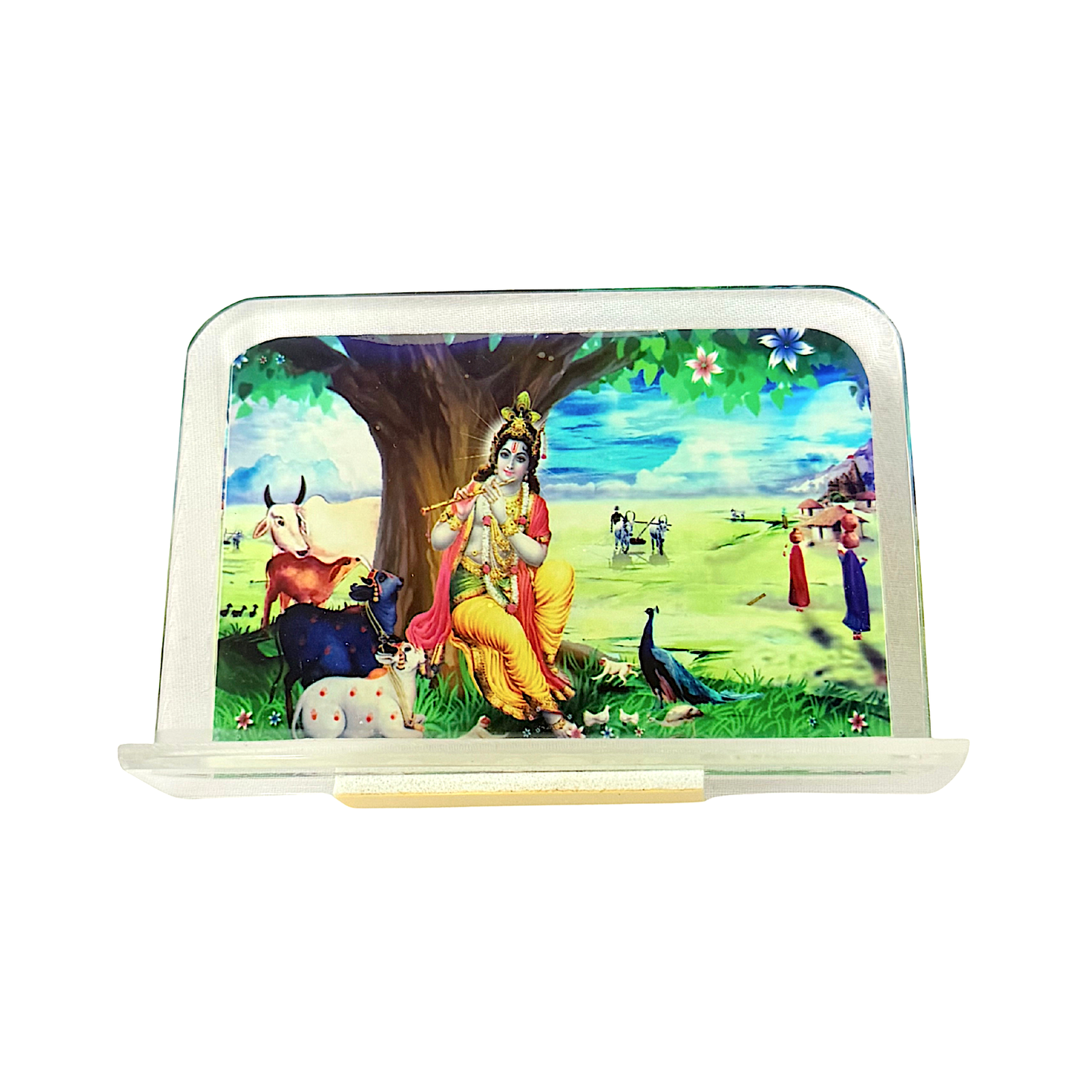 Acrylic Car Sticker Dashboard 3.25 Inch by 2.5 Inch - view 2