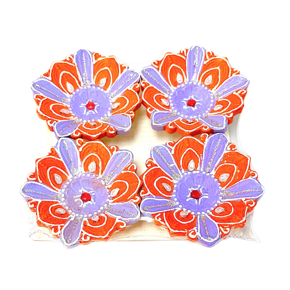 Colorful Diya (pack of 4) MG