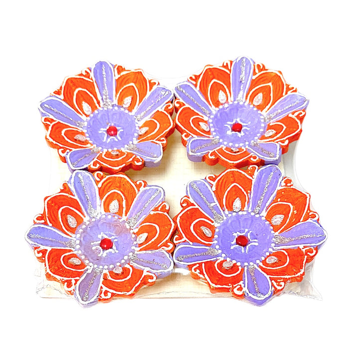 Colorful Diya (pack of 4) MG
