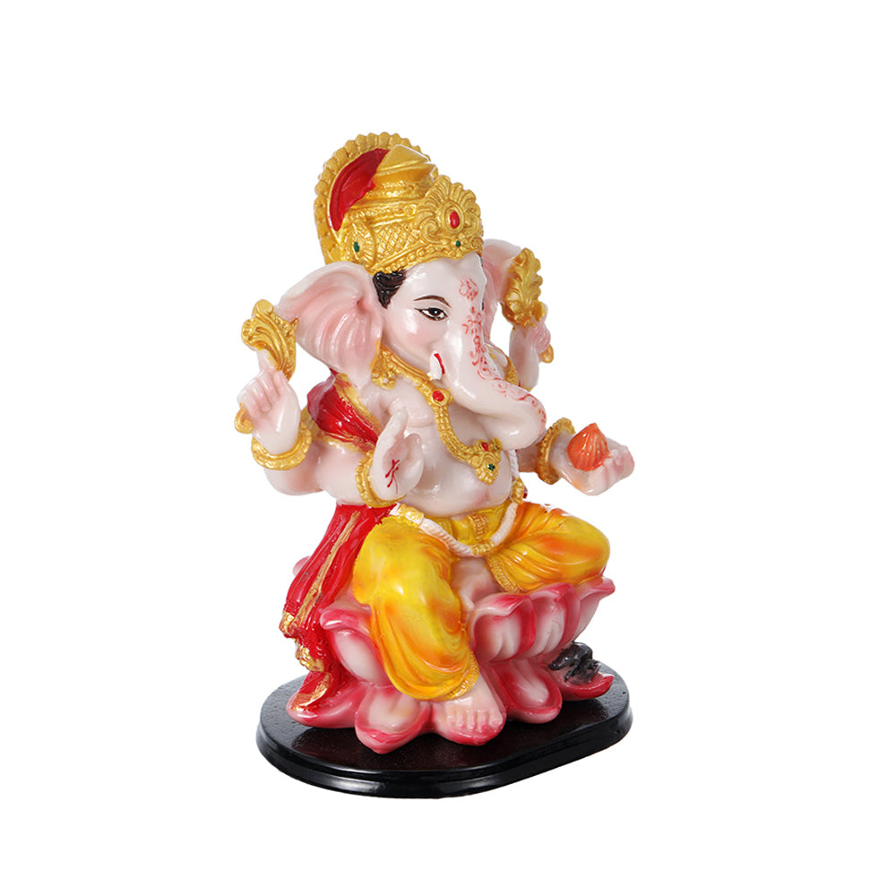 Lord Ganesh 5 Inch Glossy Idol - view 2