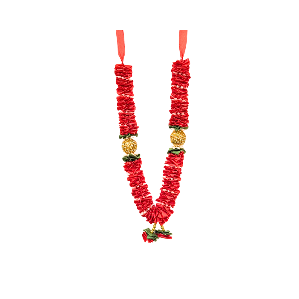 Garland 12 Inch with Ruffles, and Disco Stops