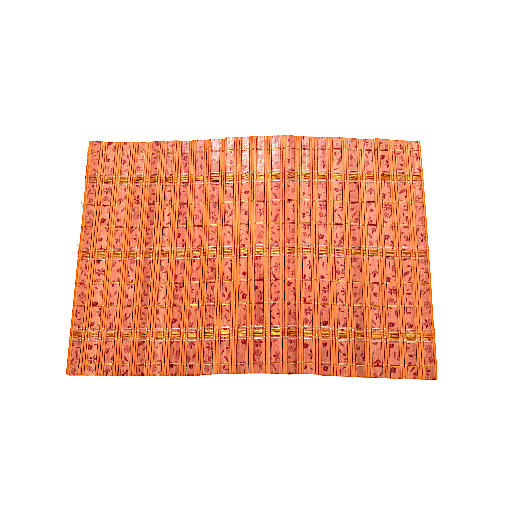 Bamboo Mat Set of 6 Mixed Colors, UD13-01 - view 4
