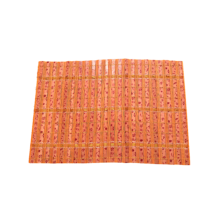 Bamboo Mat Set of 6 Mixed Colors, UD13-01 - view 4