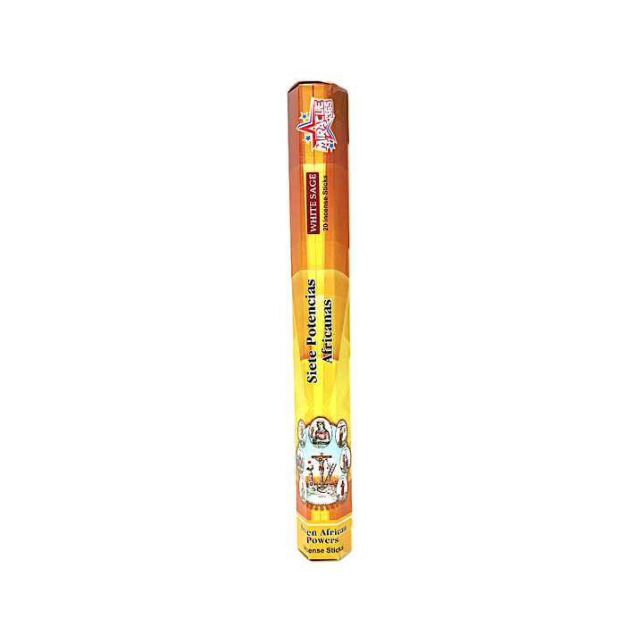 Seven African Powers (6 tubes of 20 incense sticks each) White Sage - view 3