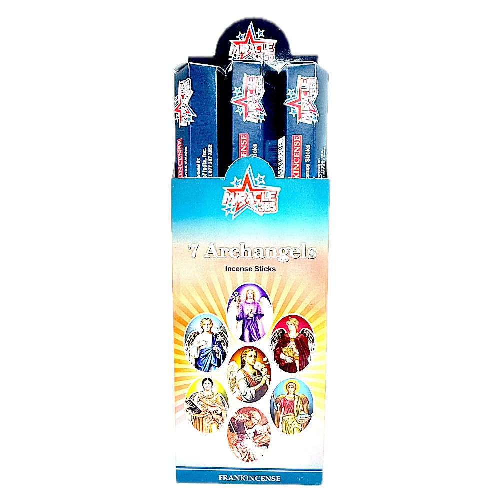 Miracle 365 Brand 7 Archangels (6 tubes of 20 sticks) Frag Frankincense - view 2