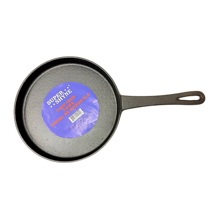 10.5 Inch Cast Iron Tawa W Bent Edges