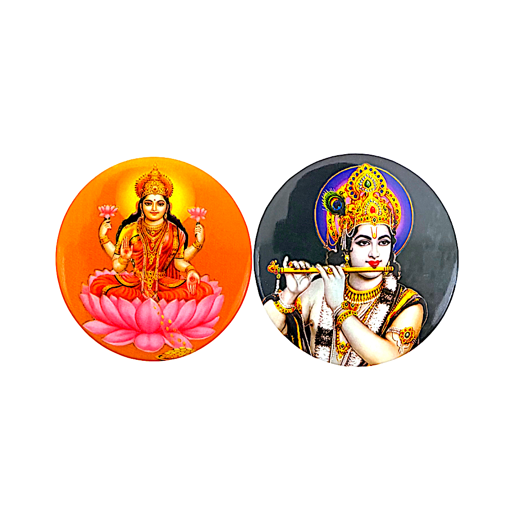3in Dia Refrigerator Religious Magnets - view 2