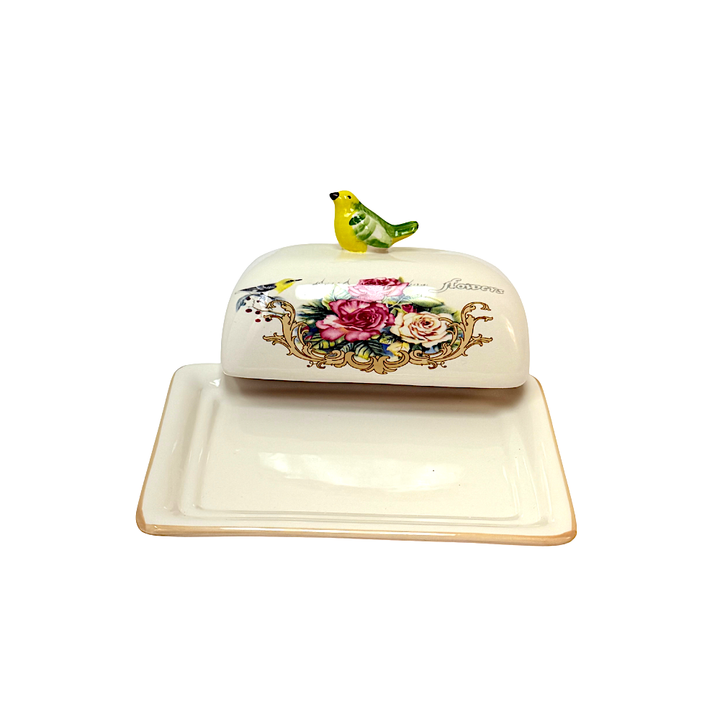 Ceramic Butter Case 7x5.5 Inch