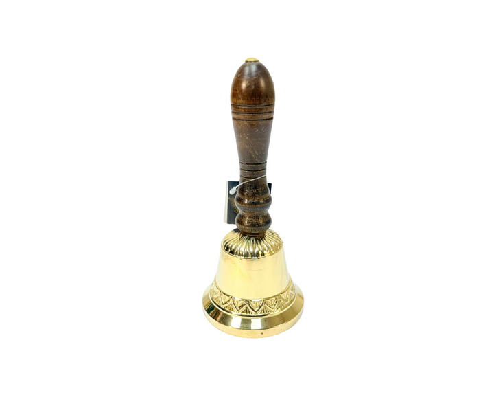 Bell 10 Inch with Wooden Handle - view 2