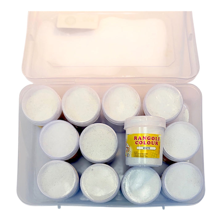 Rangoli Color White Small Containers - view 2