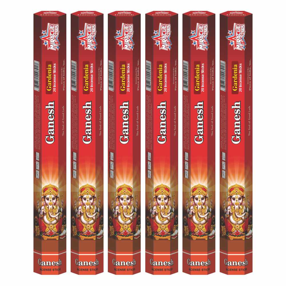1365 Ganesh (6 tubes of 20 sticks each) - view 2