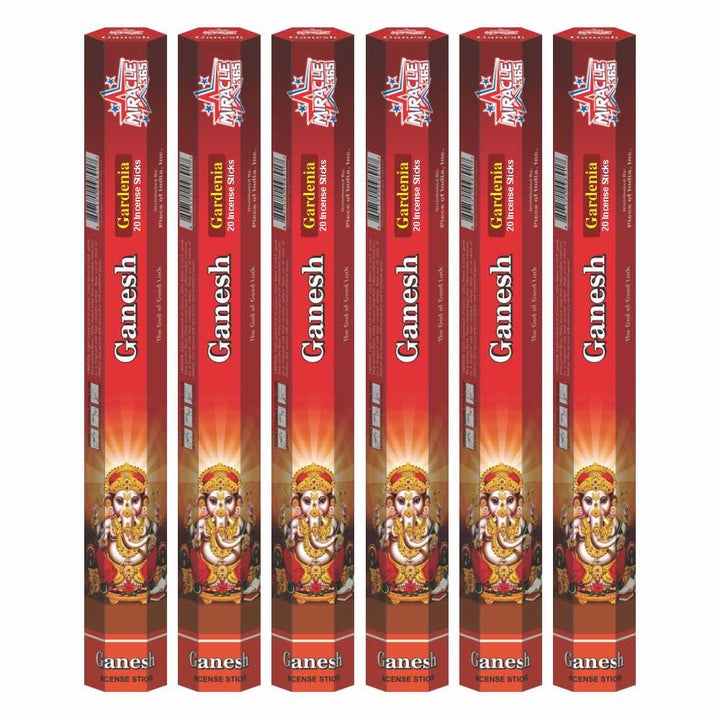 1365 Ganesh (6 tubes of 20 sticks each) - view 2