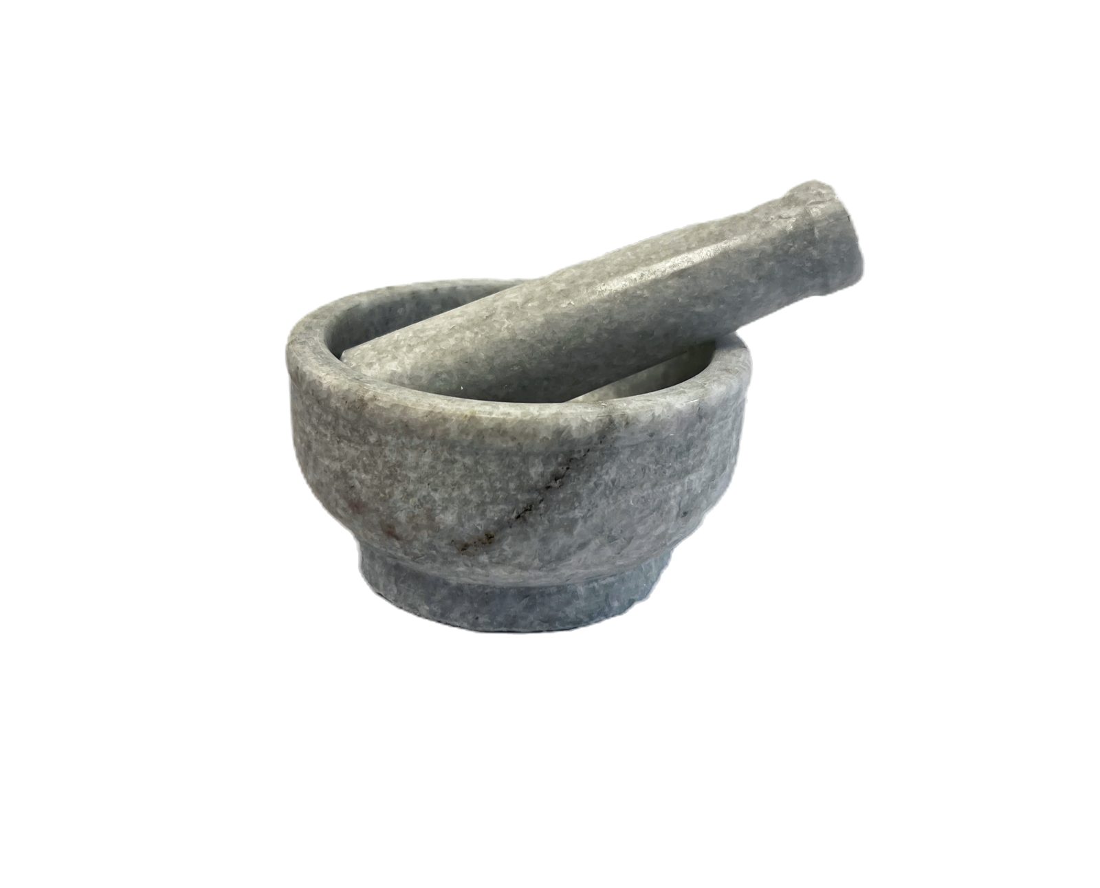Pestel Mortar White Marble 5 Inch