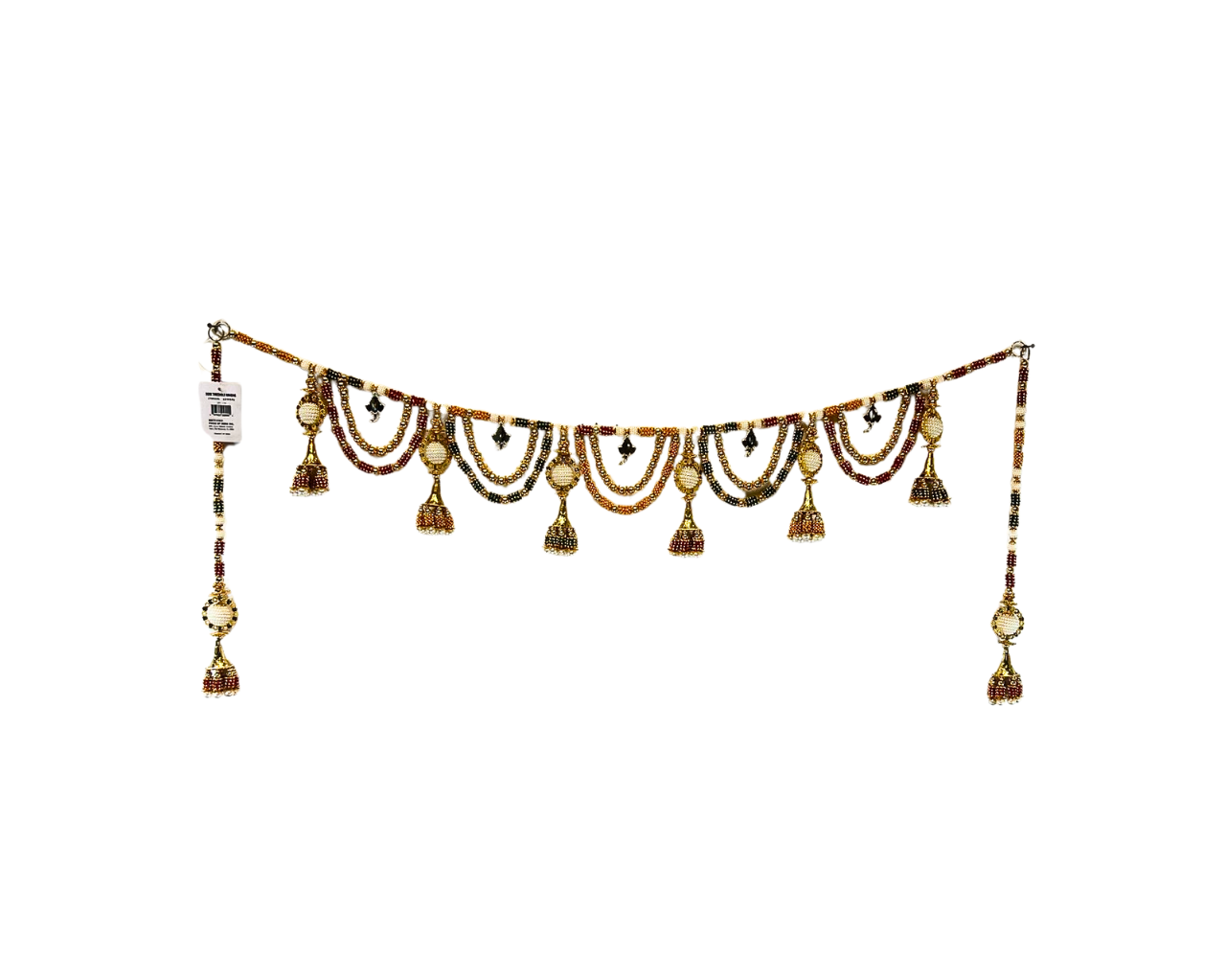 Door Threshold Hanging Heavy with Pearl Design (Thoran)