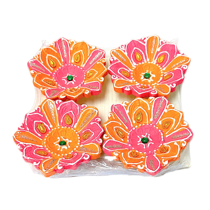 Colorful Diya (pack of 4) MG