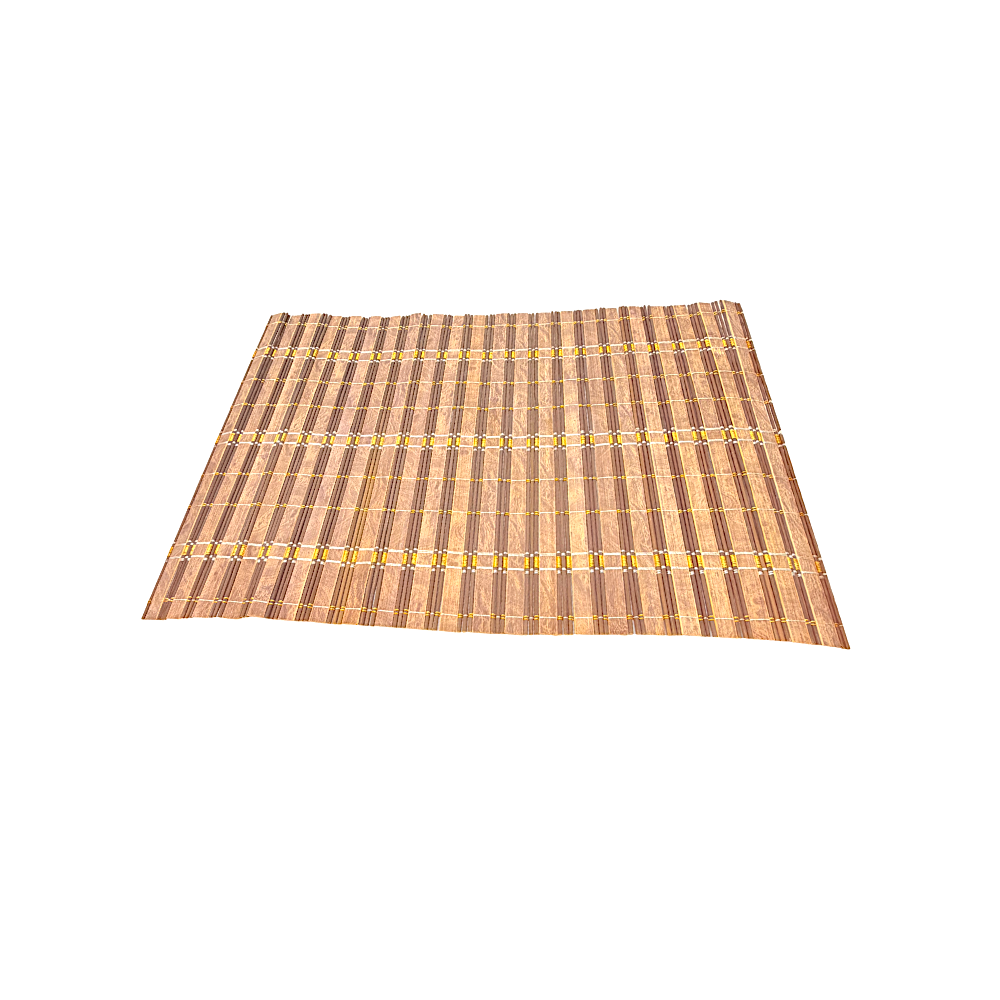 Bamboo Mat Set of 6 Mixed Colors, UD13-01 - view 2