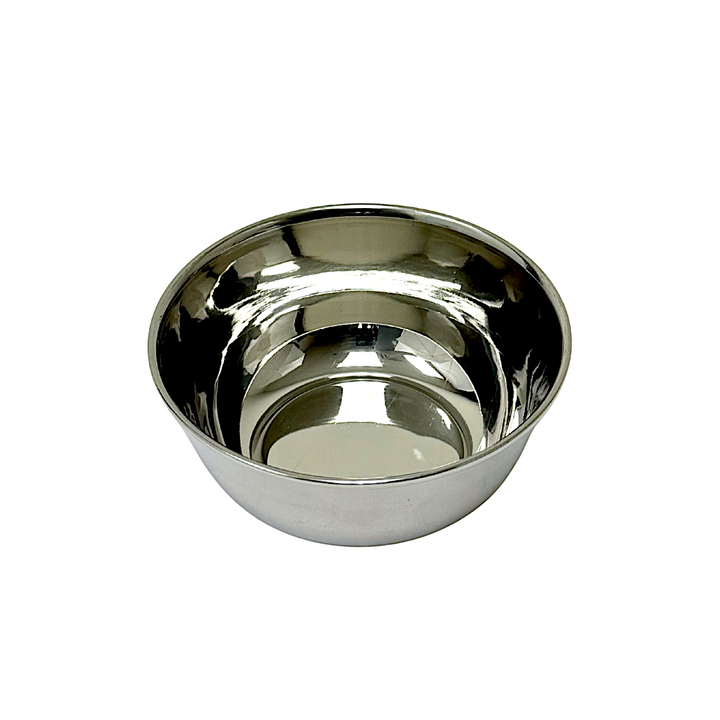 Steel Bowl Wide Mouth 4.25 Inch Across 1.75 Inch High - view 2