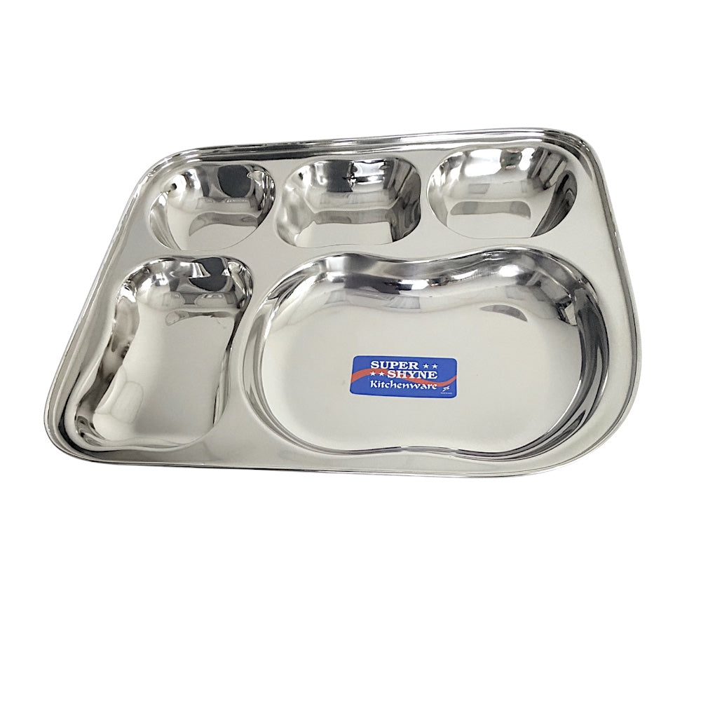 Lunch Tray 5 Sectional L:13 Inch W:10.5 Inch - view 2