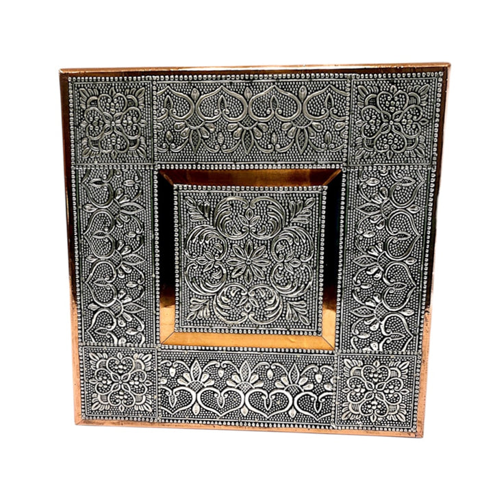 12*12 inches Oxidized Chowki (Bajat)