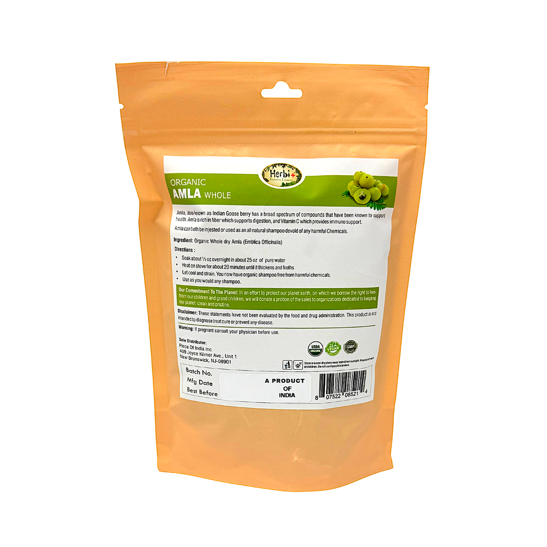 Herbi+ Organic Amla (Emblica officinalis) 3.53 oz - view 2