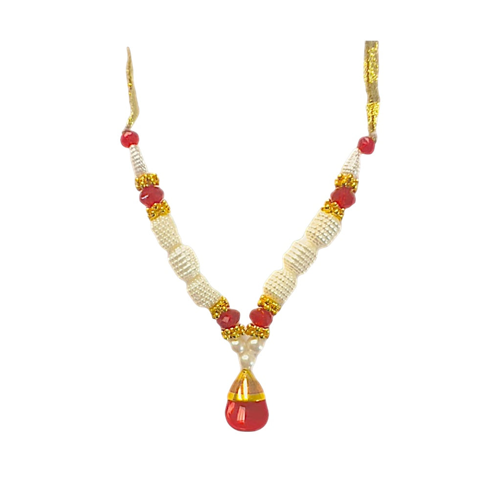 Garland 4 Inch Pearls and Diamond Look - view 2