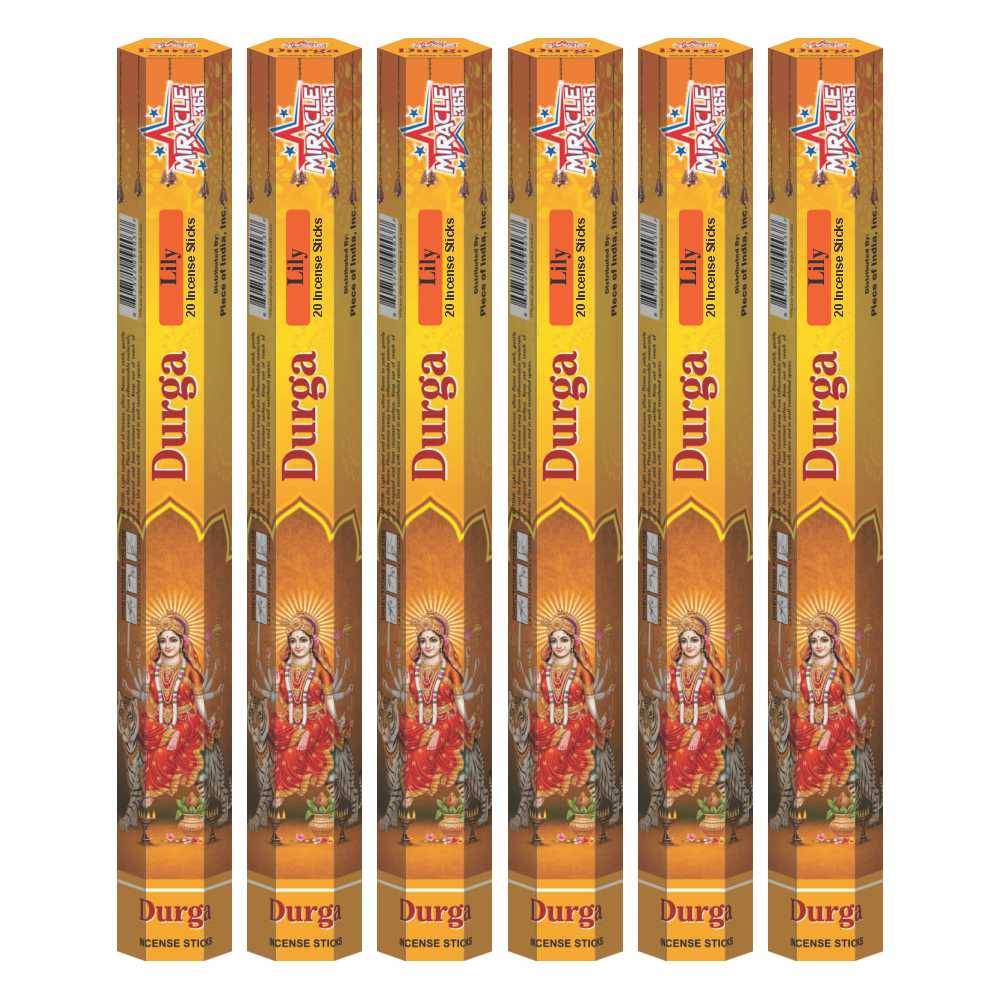 Miracle 365 Durga Incense (6 hex tubes*20sticks) - view 2