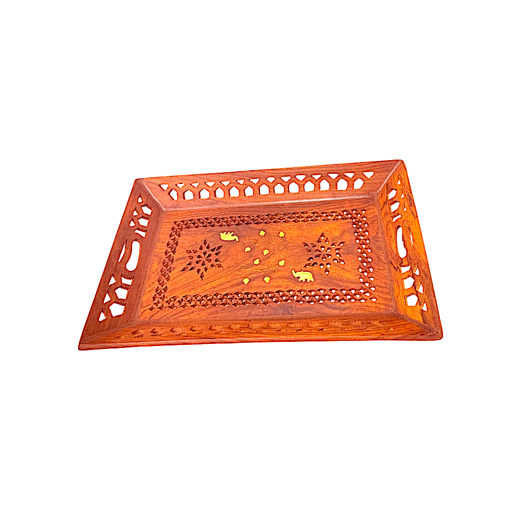 Wooden Tray 8.5x13 Inch