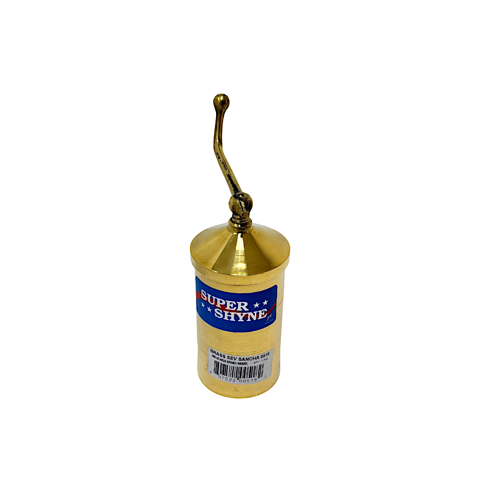 Brass Handheld Snack Maker (Sevian machine) 4 Screens