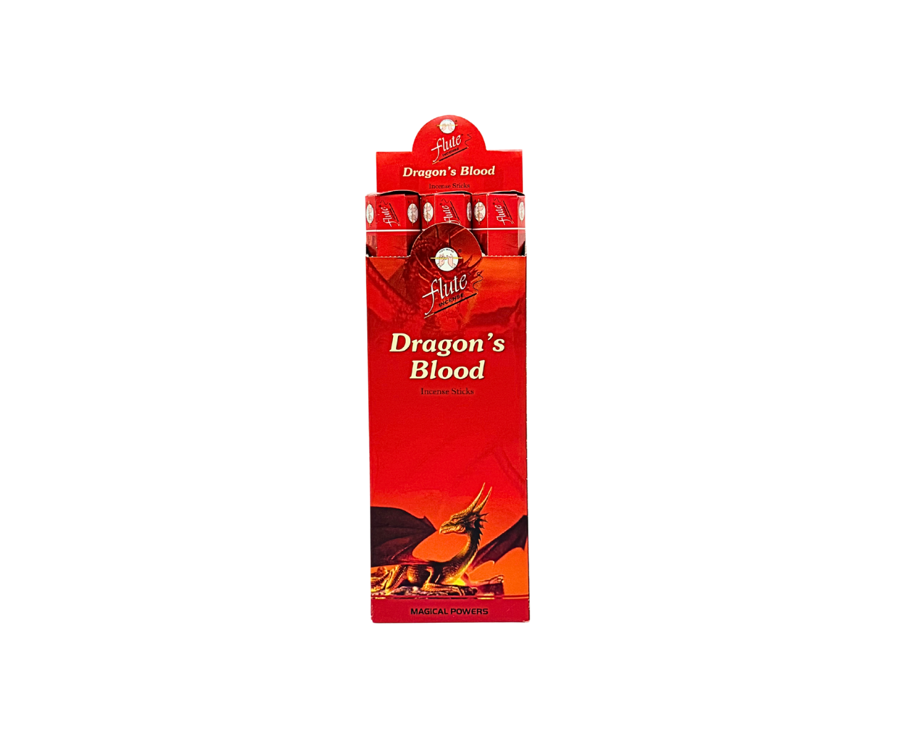 Flute Brand Dragons Blood (6 tubes of 20 sticks)
