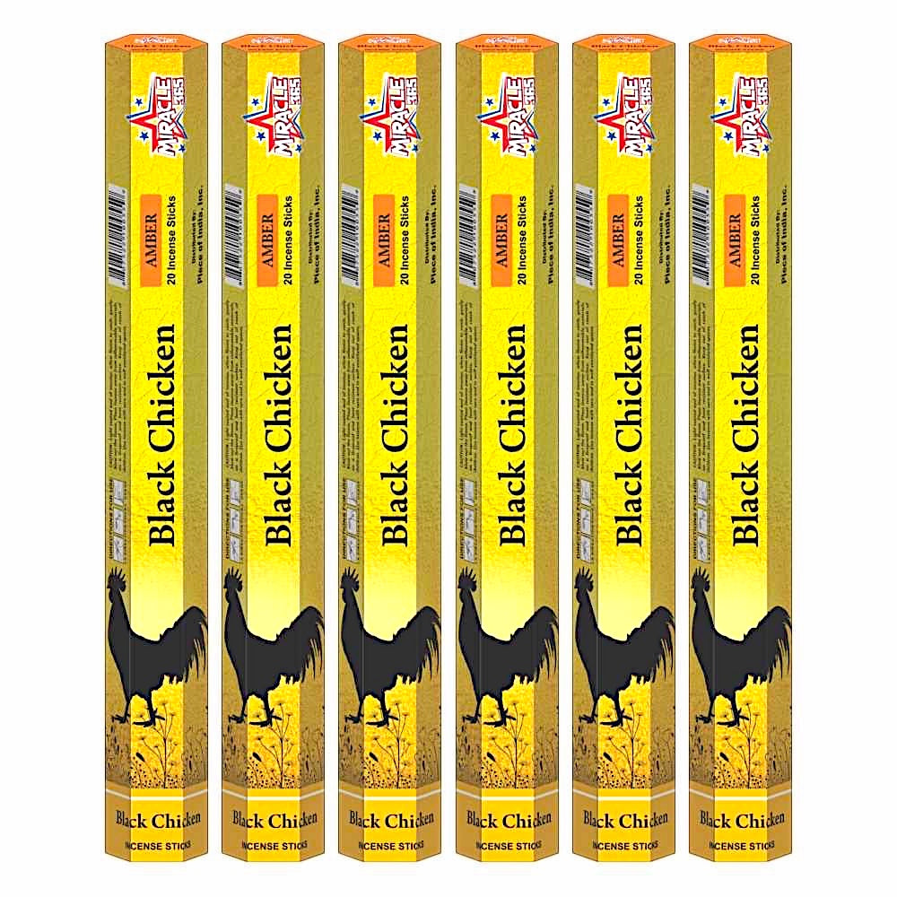 1365 Black Chicken (6 tubes of 20 sticks each) - view 2