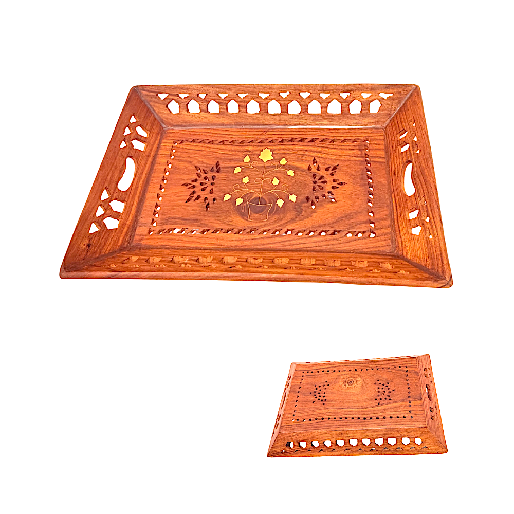 Wooden Tray 8.5x13 Inch - view 3