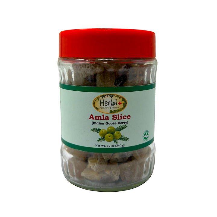 Amla Slice Glass Jar, 12 oz (340 g) - view 2