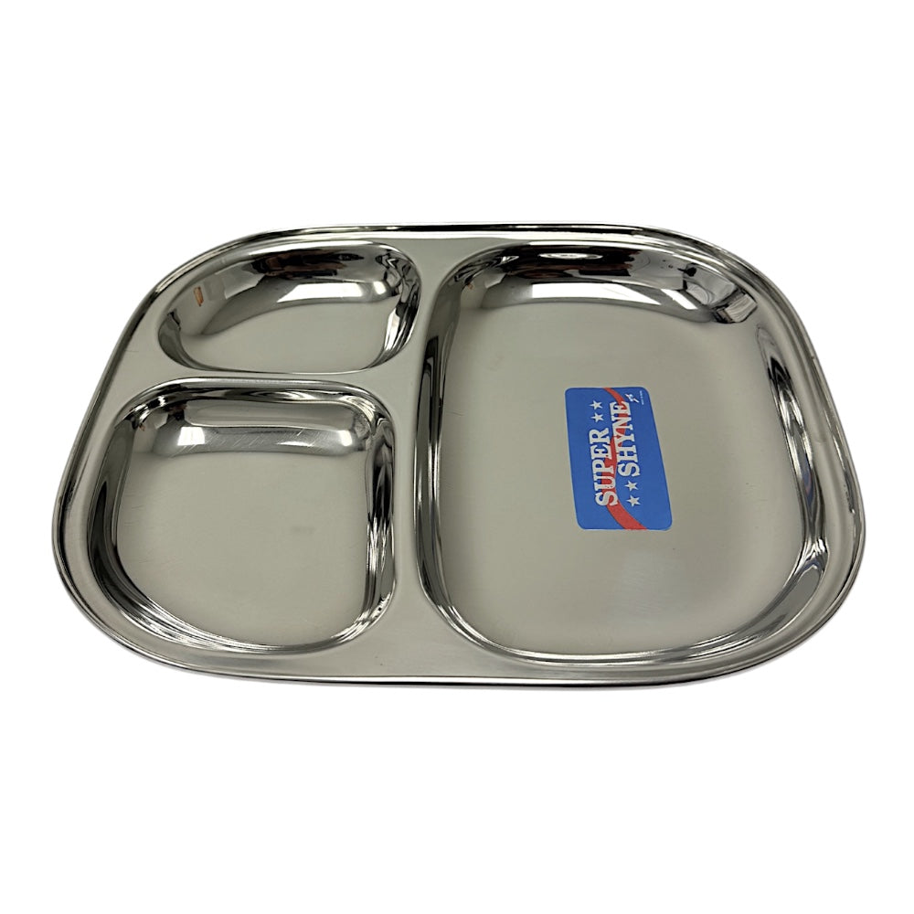 Lunch Tray Junior L10.75 Inch W 9.5 Inch 3 Sectional - view 2