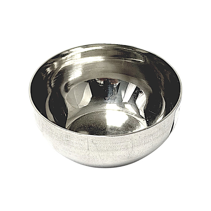 Quality Indian Goods small stainless steel bowl, ideal for mixing, serving, and food preparation. Durable and hygienic.